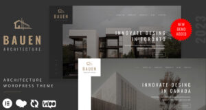BAUEN – Architektur- und Innenarchitektur-Elementor-WordPress-Template