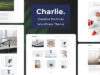 Charlie – Leichtes minimalistisches kreatives Portfolio-WordPress-Vorlage
