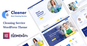Cleener – WordPress-Vorlage für Reinigungsdienste