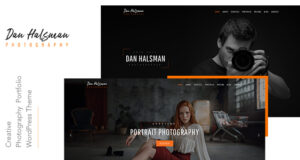 Dan – WordPress-Vorlage für kreative Fotografie