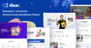 Dlear – WordPress-Vorlage für Bildung, Universität und Schule