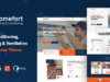 Homefort – Klimaanlage und Heizung WordPress Template + RTL