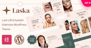 Laska – WordPress-Template für Wimpernlifting und Wimpernverlängerung