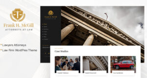Mcgill – WordPress-Layout für Anwaltskanzleien