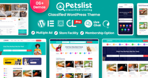 Petslist – WordPress-Layout für Haustierlisten