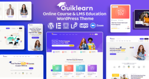Quiklearn – WordPress-Vorlage für Bildung