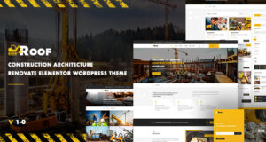 TheRoof – WordPress-Template für Bau und Architektur