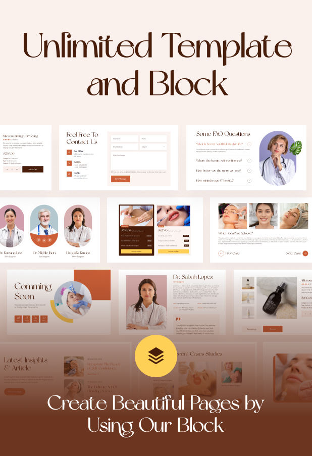 Vamary – WordPress-Theme für plastische Chirurgie – 10