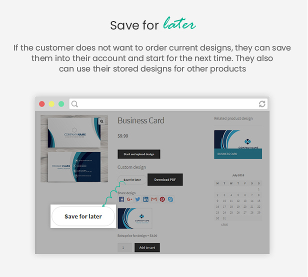 Online Product Designer Plugin for WooCommerce WordPress