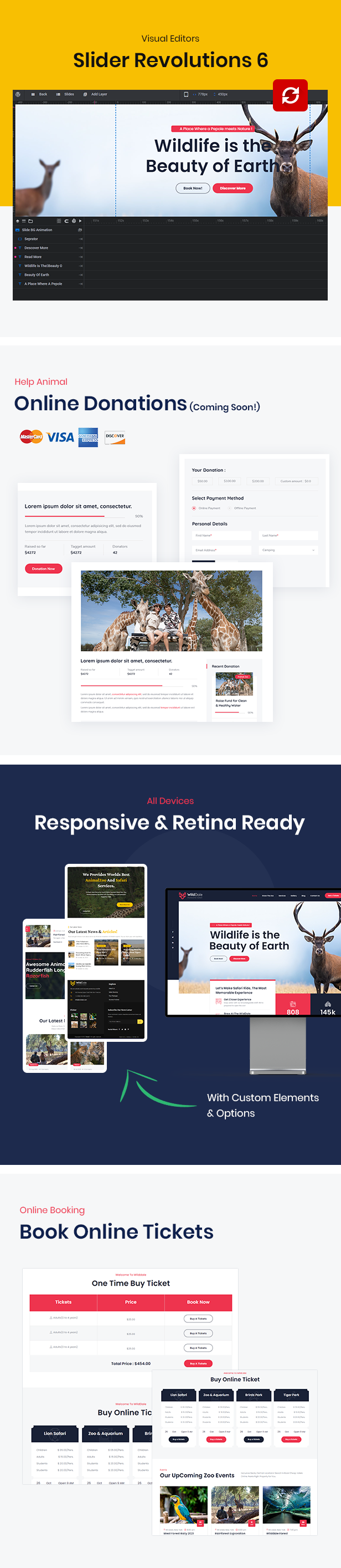 WildDale – Dschungelsafari-WordPress-Theme