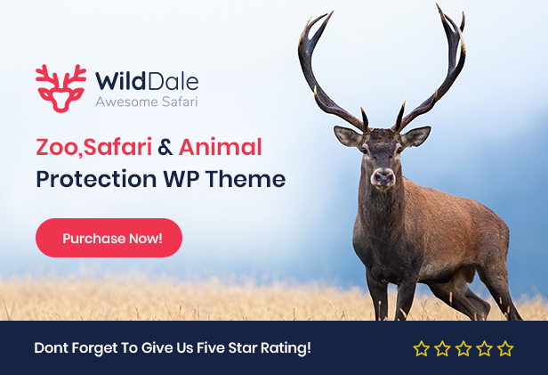 WildDale – Dschungelsafari-WordPress-Theme