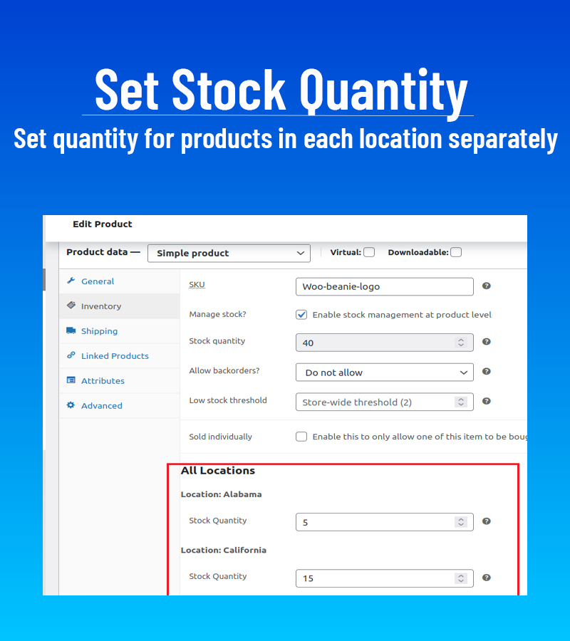 WooCommerce-Lösung für die Verwaltung mehrerer Standorte – 7