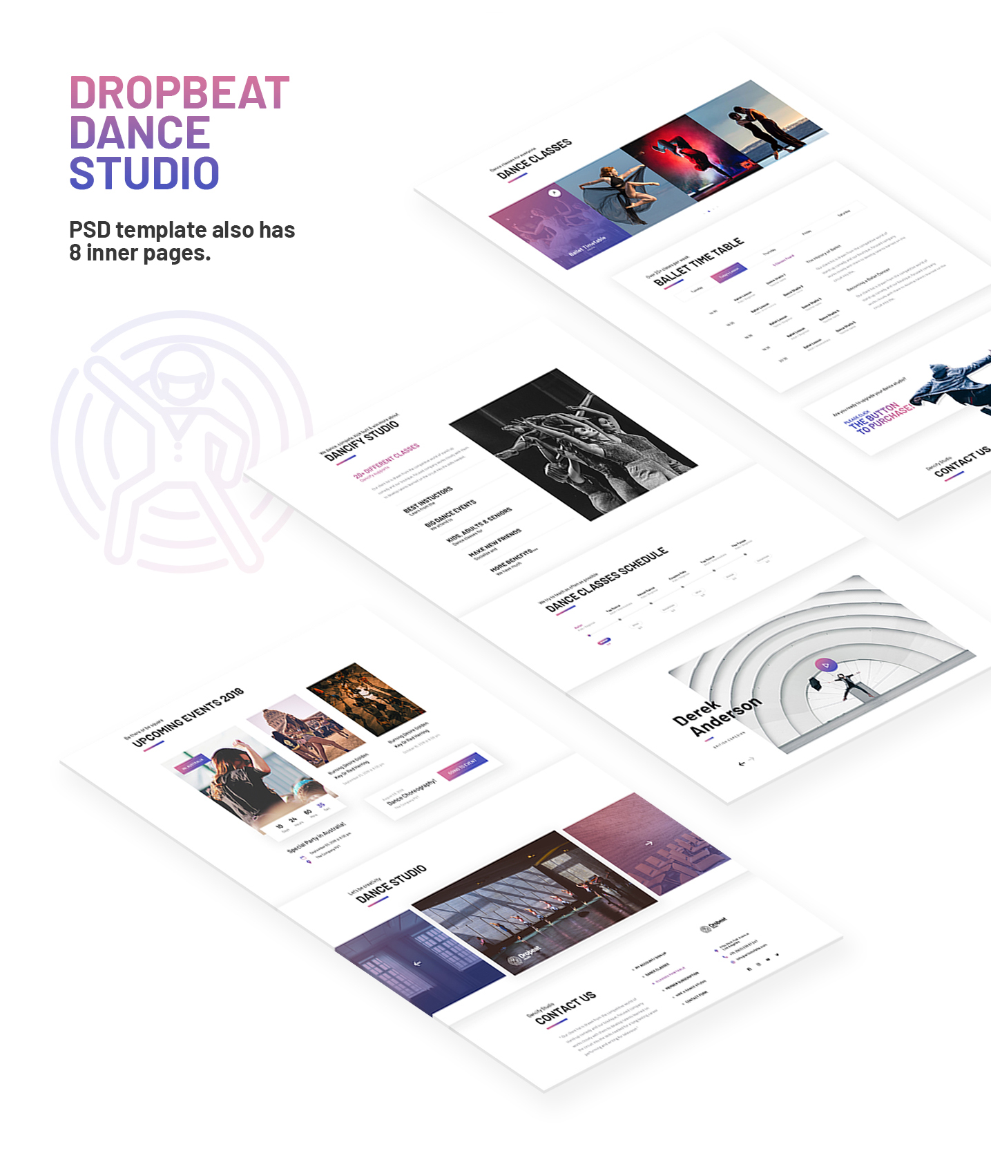 Dropbeat WordPress Theme für Dance Studios von Themeton