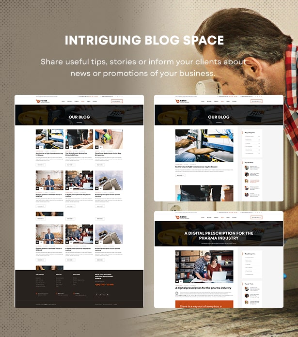 WordPress-Blog zur Hausreparatur