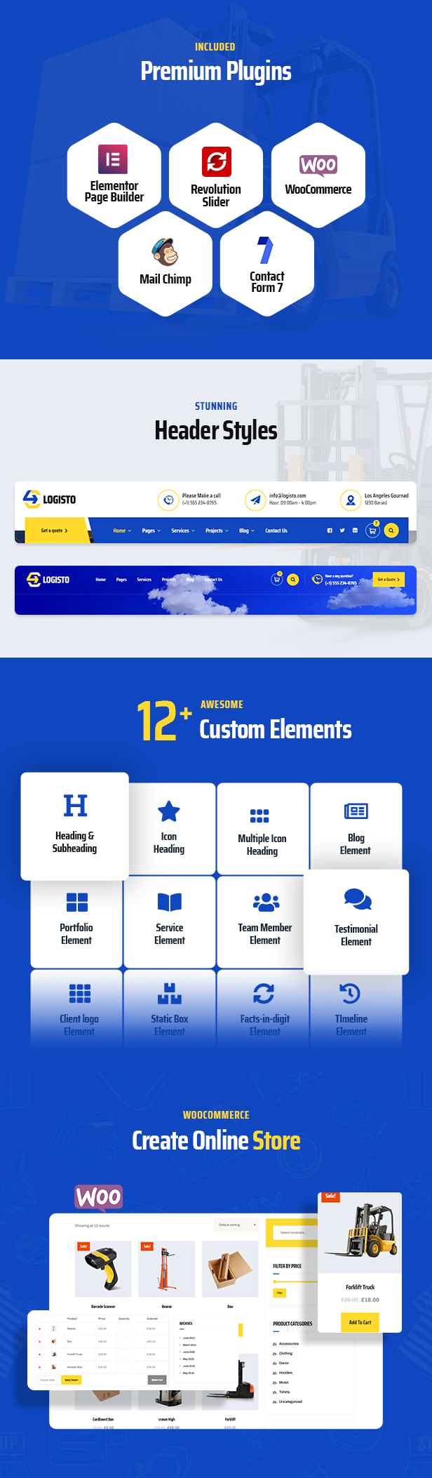 Logisto WordPress-Theme