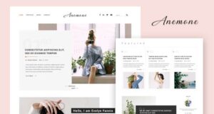 Anemone – Elementor-Vorlagen-Kit für Blogs und Zeitschriften