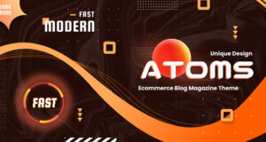 Atoms – WordPress-Layout für das E-Commerce-Magazin