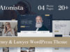 Atonista – Anwalts- und Anwalts-WordPress-Vorlage