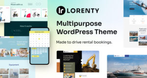 Ausrüstungsverleih-WordPress-Vorlage – Lorenty