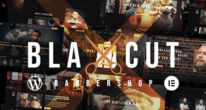 Blaxcut – WordPress-Vorlage für Friseursalon und Friseursalon