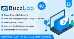 Buzzlab – WordPress-Plugin für Massen-E-Mail- und SMS-Marketing
