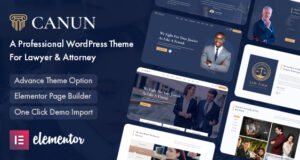 Canun – Anwalts- und Anwalts-WordPress-Template