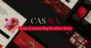 Casava – Beauty- und Modeblog-WordPress-Template