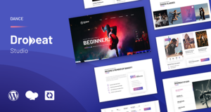 Dropbeat – Creative Dance Studio WordPress-Vorlage
