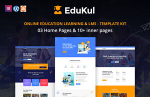 Edukul – Vorlagen-Kit für Online-Lernen und Bildung