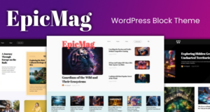 EpicMag – WordPress-Block-Vorlage für Zeitungen und Zeitschriften