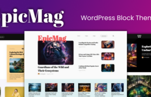 EpicMag – WordPress-Block-Vorlage für Zeitungen und Zeitschriften