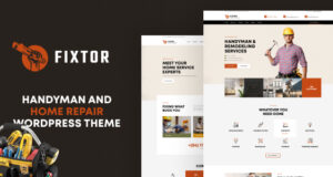Fixtor – WordPress-Template für Handwerker und Hausreparaturen