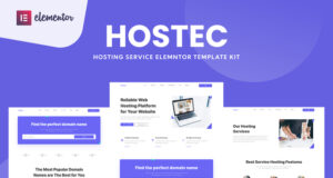 Hostec – Hosting-Service-Elementor-Vorlagen-Kit