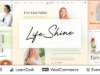 Lifeshine – Coaching-Online-Kurse WordPress-Layout