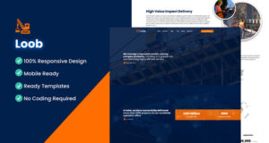Loob – Engineering Elementor Template Kit