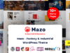 Mazo – Mehrzweck-WordPress-Layout für die Industriefabrik