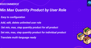Min. Max. Produktmenge nach Benutzerrolle für WooCommerce