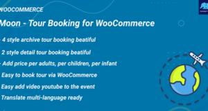 Moon – Tourbuchung für WooCommerce