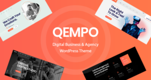 Qempo – WordPress-Template für digitale Agenturdienste