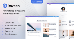 Ravenen | Persönliches WordPress-Template für Blogs und Zeitschriften