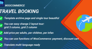 Reisebuchung für WooCommerce