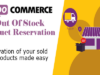 Reservierung nicht vorrätiger Produkte für WooCommerce
