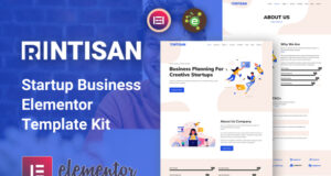 Rintisan – Startup Business Elementor-Vorlagenkit
