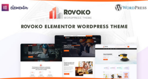 Rovoko – Bau-WordPress-Vorlage
