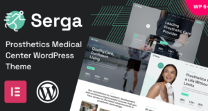 Serga – WordPress-Vorlage für das Prosthetics Medical Center