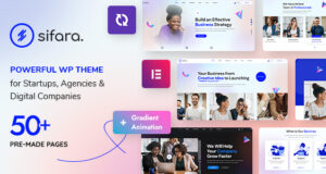 Sifara – WordPress-Template für Startups und Agenturen