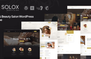 Solox – WordPress-Template für Spa und Schönheit