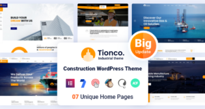 Tionco – Bau-WordPress-Layout + RTL
