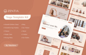 Zentia | Yogalehrer- und Studio-Elementor-Vorlagenkit