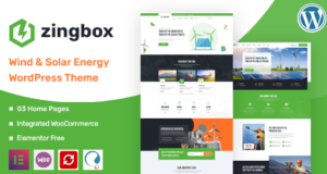 Zingbox – WordPress-Layout für Wind- und Solarenergie